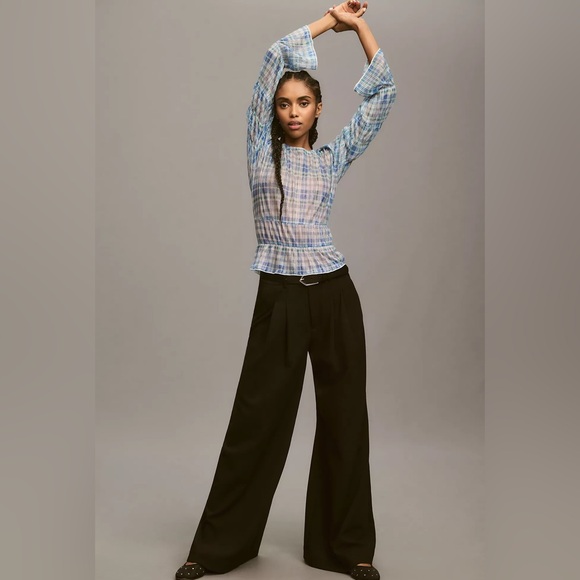 Anthropologie Porridge Brand Blouse Shirt Top - Picture 2 of 3